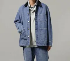 blurhms ROOTSTOCK デニムジャケット カバーオール　サイズ3 blurhms ROOTSTOCK デニムジャケット カバーオール サイズ3 - メルカリ