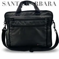SANTA BARBARA ビジネスバッグ ブリーフケース ブラック 2way