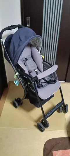 超美品】Aprica カルーンエアー ベビーカー グレー アカチャンホンポ