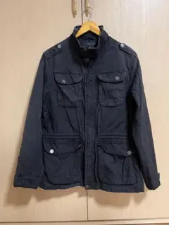 TOMMY HILFIGER ミリタリージャケット ダークグリーン