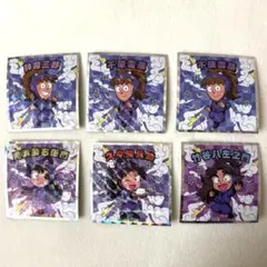 忍たま乱太郎　忍たま乱太郎マンチョコ　シール　五年生　6枚セット