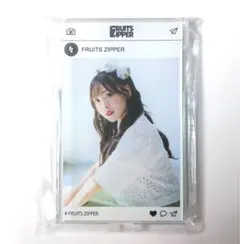 櫻井優衣 ラッフル  くじ ぴゅあいんざわーるど C賞アクスタ フルーツジッパー