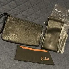 昭和レトロ　ミニポーチ　メガネ入れ　　新品　美品　3セット