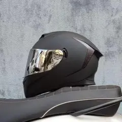 新品 ダブルレンズ フルフェイスヘルメット バイクヘルメット BK-08