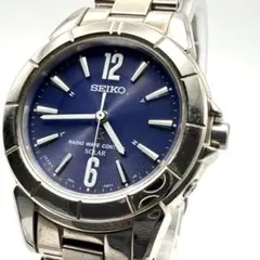 CITIZEN ソーラー 美品 腕時計 メンズ E110-K17829 ブルー - メルカリ