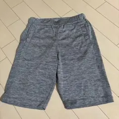 UNIQLO キッズ　スポーツ　ハーフパンツ グレー S