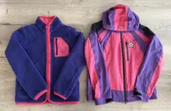 美品♡パーリーゲイツ♡ジップジャケット♡アウター♡ブルゾン♡ピンク♡スマイル♡S 美品♡パーリーゲイツ♡ジップジャケット♡アウター♡ブルゾン♡ピンク