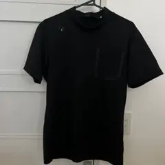 DESCENTE GOLF ブラックシャツ