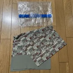 シルク幾何学模様 ストール112cm