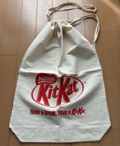 KitKat キットカット 巾着袋 バッグ　レトロ