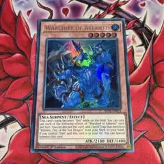 遊戯王　EU版　アトランティスの戦将　ウルトラレア