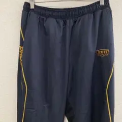 ZETTゼット　プロステイタス　ナイロンパンツ 紺 XO刺繍