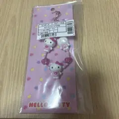 サンリオ　トキメキぽっぷビーズ　ストラップ　キティ