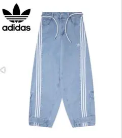 Adidas ADILLENUM 27サイズ デニムパンツ ブルー JY4515 - メルカリ