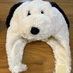 スヌーピーの顔　帽子 USJ