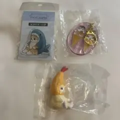 mofusand アクリルクリップ&アクリルキーホルダー 2点セット