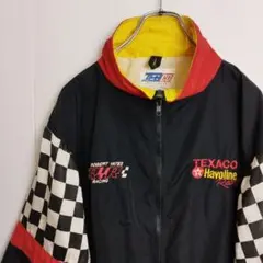 TEBCO ナイロンジャケット ジップアップ ブラック USA製 メンズL