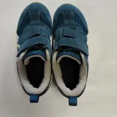 ASICS 青色 スニーカー マジックテープ　16.5cm 1144A007