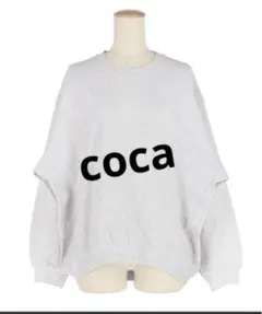 coca T-スウェット ビッグシルエット M