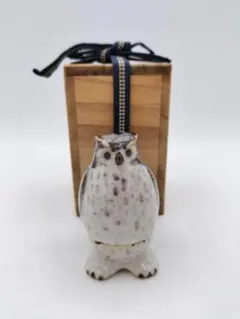 諏佐知子 陶器 フクロウの蓋物 - メルカリ