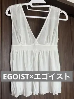 エゴイスト キャミ ノースリーブ EGOIST ふりふり 水着
