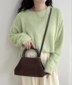 フレディアンドグロスター　フェイクスエードミニトートバッグ 新品タグ付き