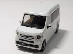 アオシマ　ホンダ　N-VAN　ミニカー　1/64 ホワイト　カプセルトイのサムネイル