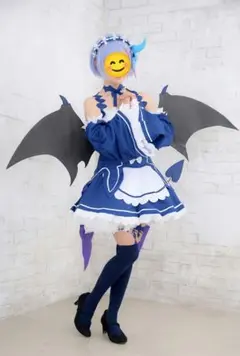 リゼロ レム ラム コスプレ 衣装 高級感 メイド服 メルカリハロウィン