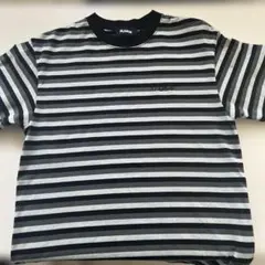 XLARGE ボーダー Tシャツ グレー ブラック Sのサムネイル