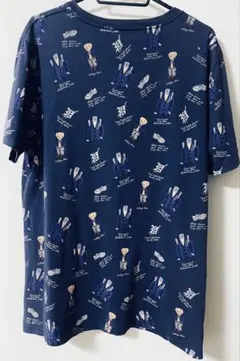 ポロラルフローレン ポロベア Tシャツ 総柄 ネイビー 希少