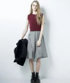 dazzlin ダズリン　ワンピース チェック