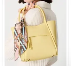 オリエンタルトラフィック　スカーフ付きハンドバッグ