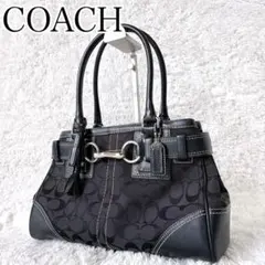 COACH HandBag ToteBag Signature Leather