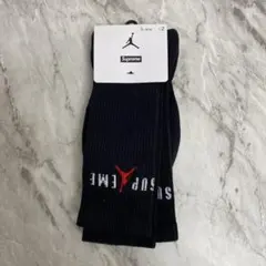 Supreme Jordan ソックス 27-30cm ブラック 2pのサムネイル
