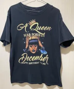海外　古着February Happy Birthday Tシャツ