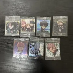 呪術廻戦 ウエハースシール 7枚セット