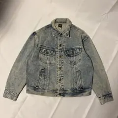 Lee デニムジャケット 古着　Lサイズ ライトブルー
