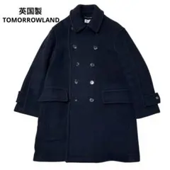 【高級✨】デプレ　トゥモローランド　ウールコート　ロング丈　S　ブラック　日本製 2025年最新】TOMORROWLAND レディース ロングコートの人気アイテム