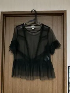 平成 H&M シースルー フリル チュニックのサムネイル