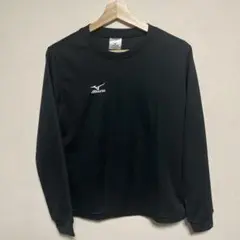 Mizuno ブラック ロングスリーブシャツ Lサイズ