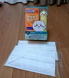 VICKS ちいかわ　コラボ オレンジ &レモン　 オマケマスク付×2枚