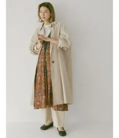 Ungrid✾新品ステンカラーロングコートS