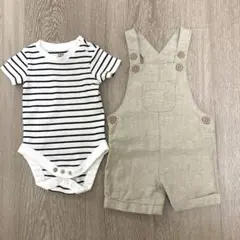 ベビー服　ロンパース　オーバーオール