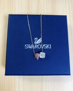 スワロフスキー ネックレス Attract スクエア 正規品 - メルカリ