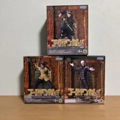 ゴールデンカムイ XrossLink フィギュア 鶴見中尉 鯉登少尉 月島軍曹