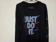 ナイキ　NIKE　ロンT　ブラック　L