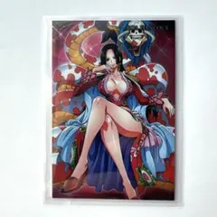 ワンピース ウエハース　カード 　GR 極美品 女帝　ボア・ハンコック パラレル ワンピース ウエハース カード GR 極美品 女帝 ボア・ハンコック