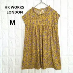 しまむら　HK WORKS LONDON　チュニック　ワンピース　花柄　M　春夏のサムネイル