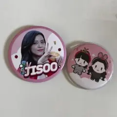 BLACKPINK ジス 缶バッジ マスタニム