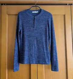 【未着用品】rag & bone 長袖カットソー ネイビーのサムネイル